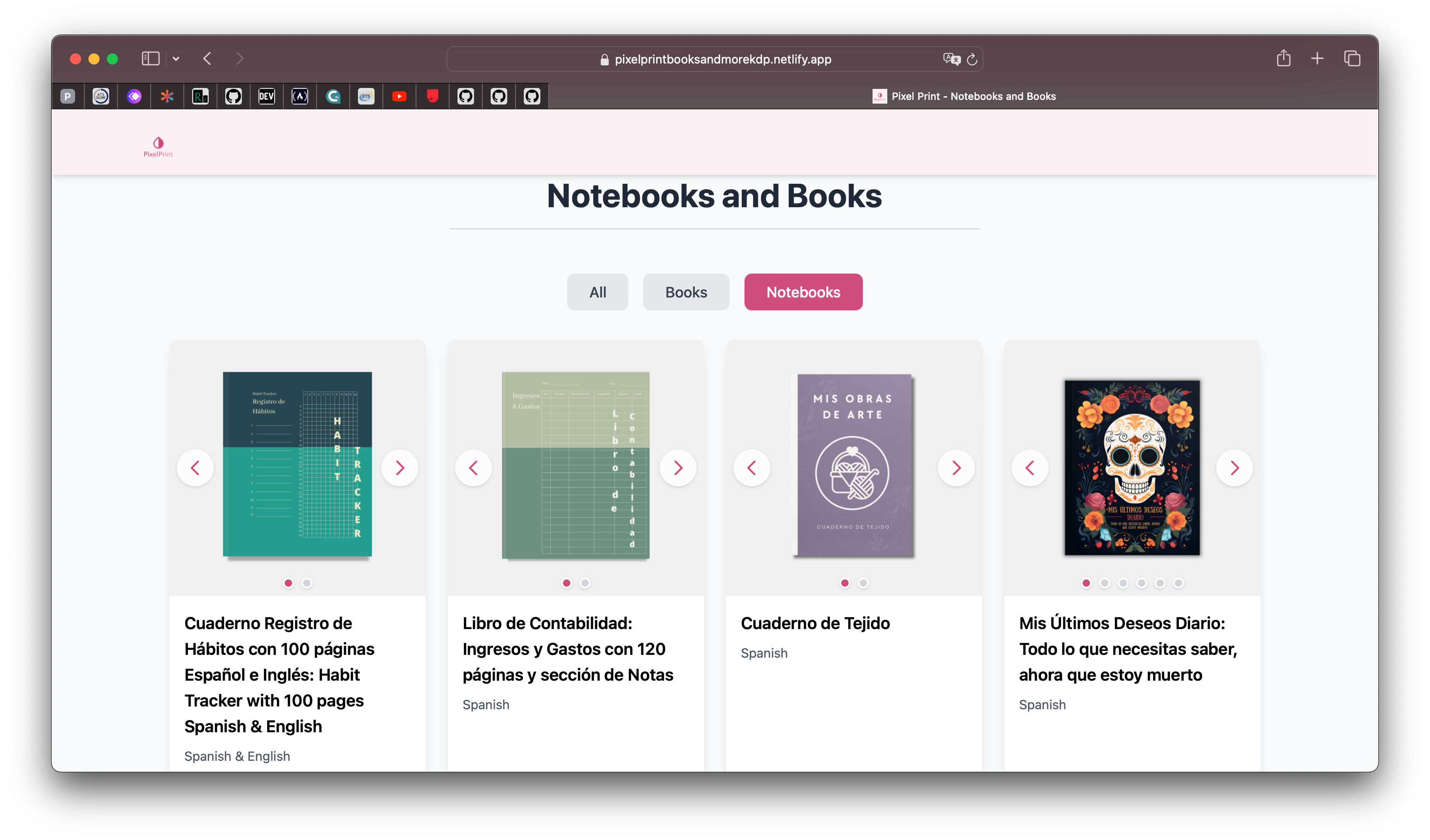 Notebooks collection