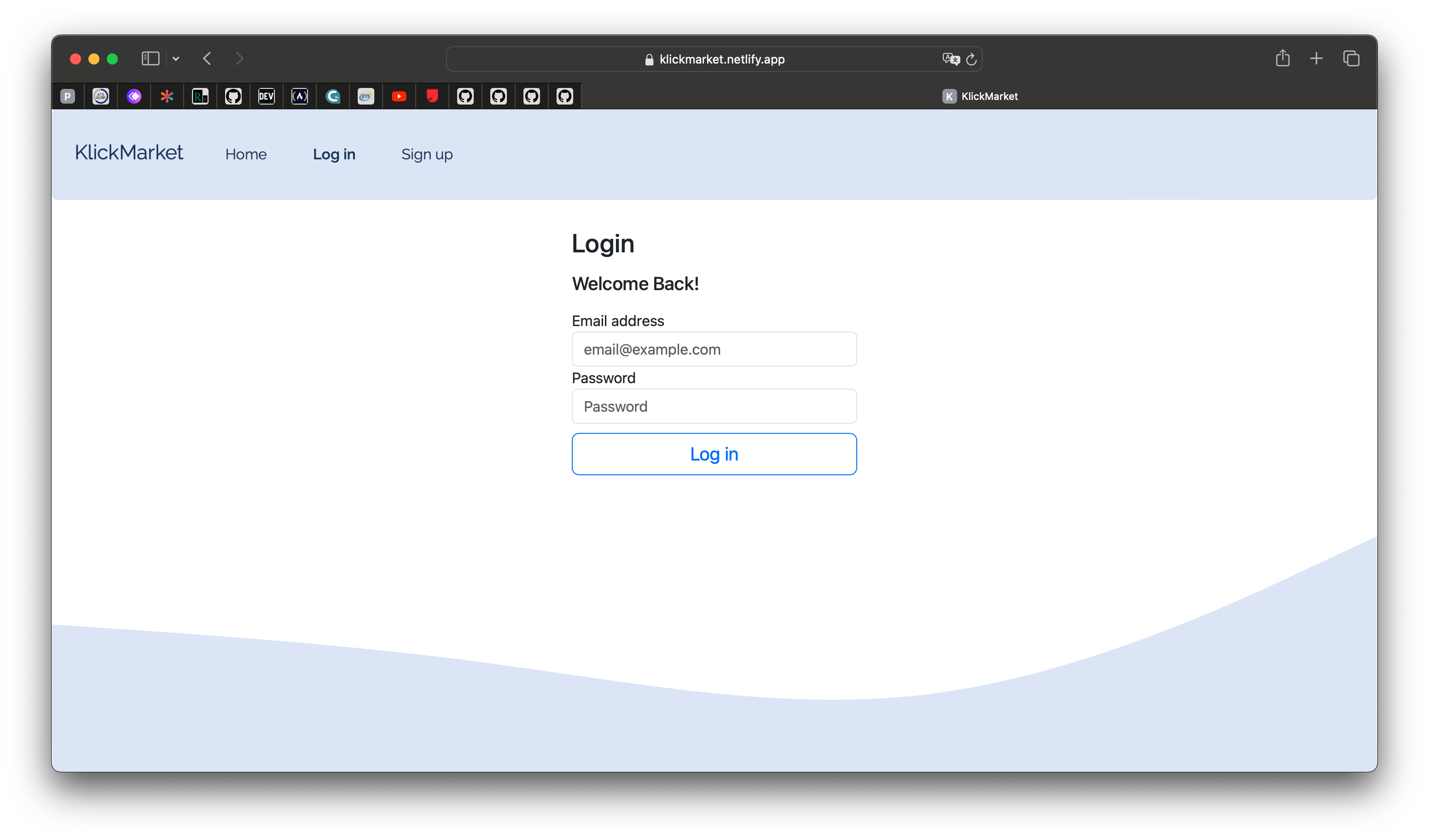 Login KlickMarket